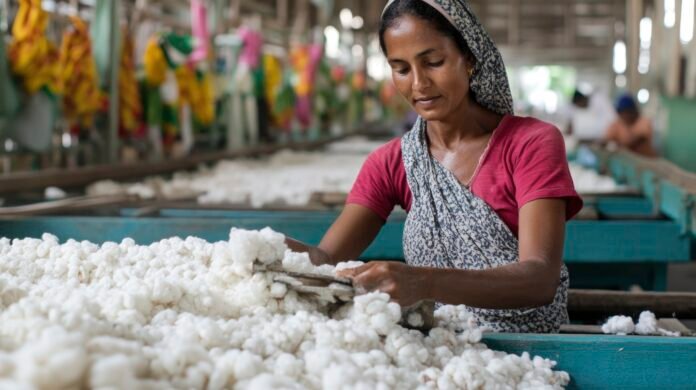 Fairtrade cotton picking and processing during Fairtrade Fortnig