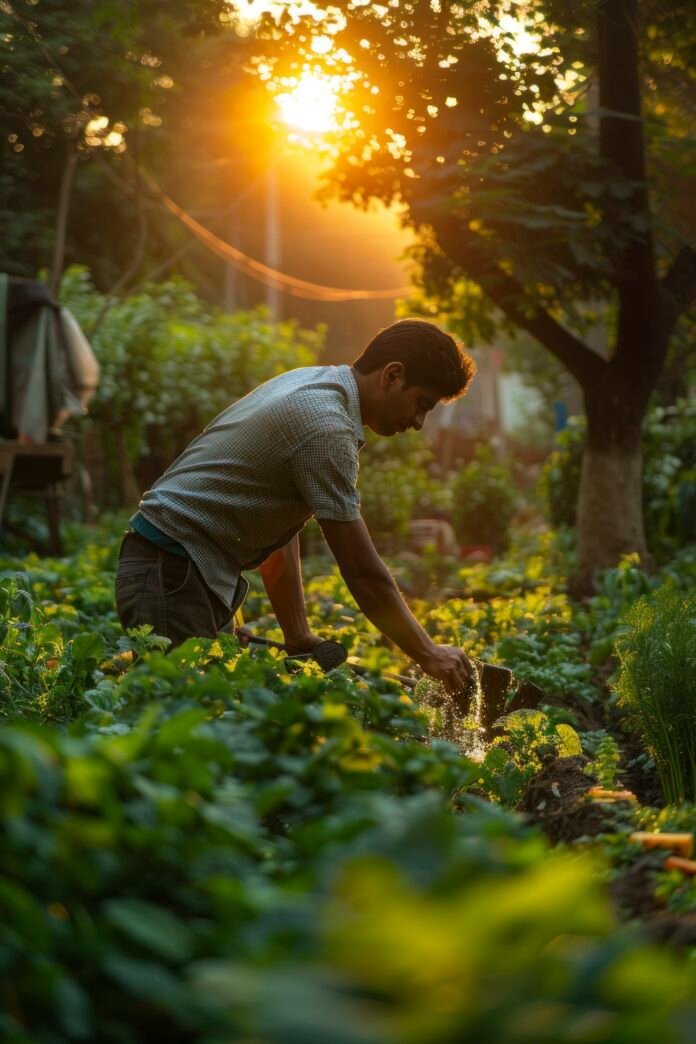 man-engaged-household-tasks-scenery