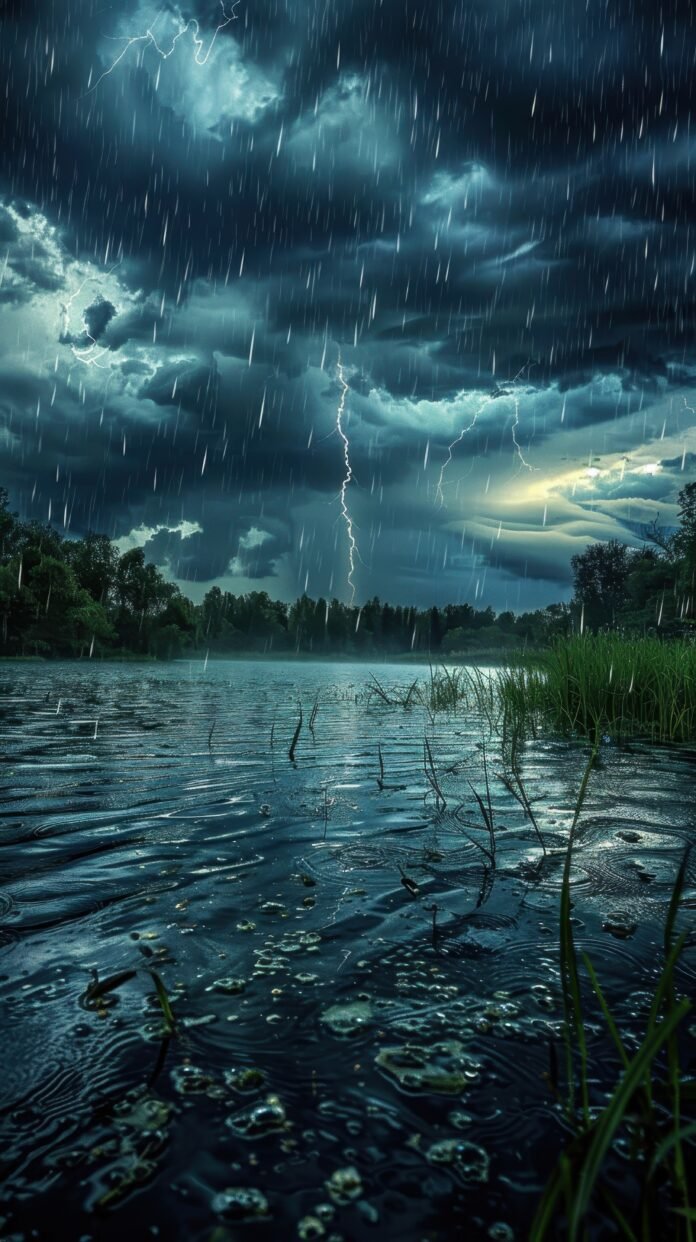 thunderstorm-village