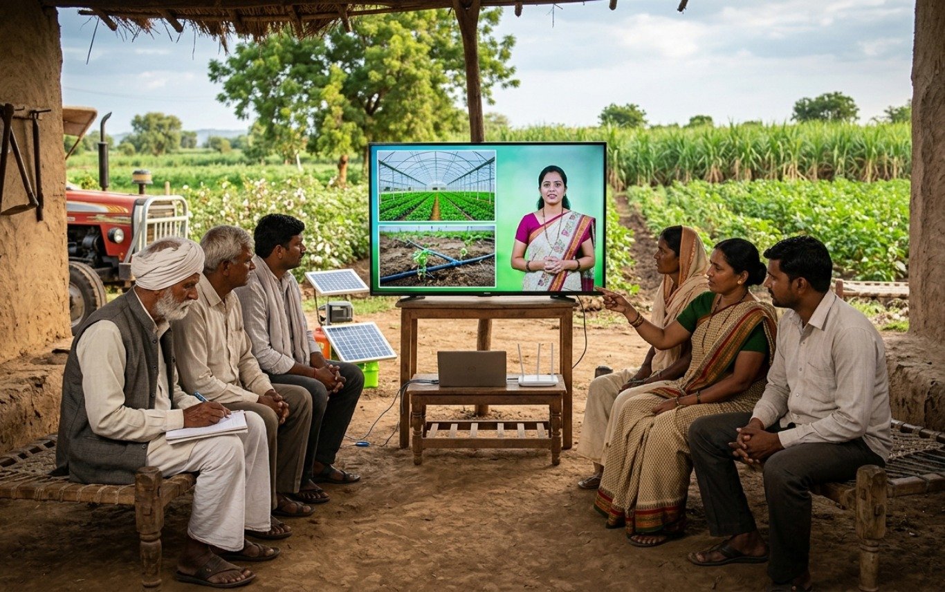 शेतकऱ्यांसाठी ऑनलाईन डिजिटल शेती