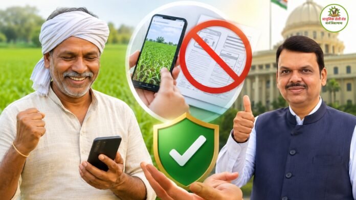 ई-पीक पाहणीची सक्ती संपली; शेतकऱ्यांसाठी सरकारचा मोठा निर्णय
